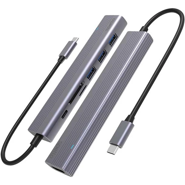 Spello USB-C Hub Slim 7v1 - USB huby - Hlavný obrázok