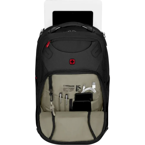 WENGER COSMIC 17" batoh na notebook čierny - Batohy - Obrázok Y7AF000L01