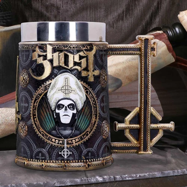 Korbel Nemesis Now Ghost - Gold Meliora 500 ml 15,5 cm - Hrnčeky - Obrázok Y7EE000K01