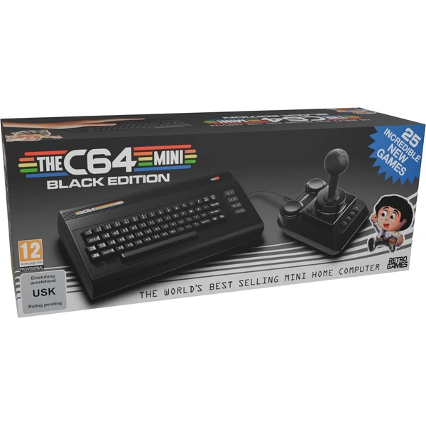 Retro konzola Commodore C64 Mini Black - Retro konzola - Obrázok Y7MJ000K01