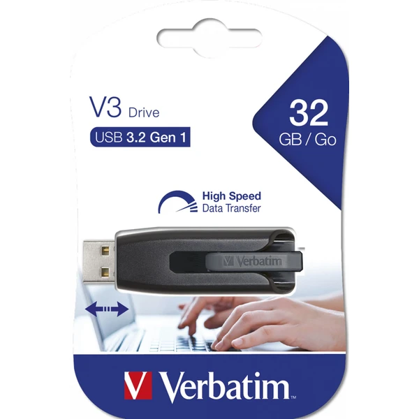 VERBATIM Flash Disk 32GB Store 'n' Go V3, USB 3.0 - Flashdisky - Obrázok Y7R2000P01