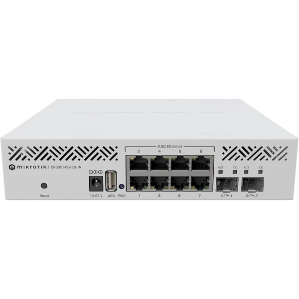 MikroTik Cloud Router Switch CRS310-8G+2S+IN - Switche - Hlavný obrázok