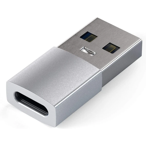 Satechi USB-A/USB-C redukcia strieborná - Káble a redukcie - Hlavný obrázok