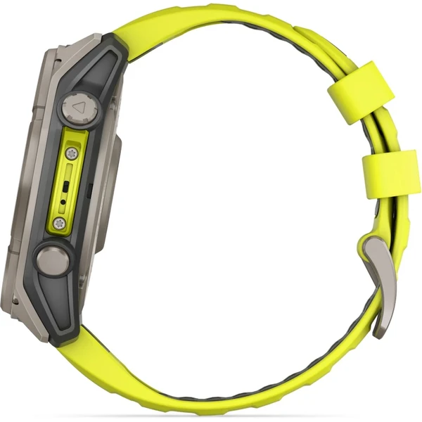 Garmin Fenix 8 Solar 51 mm titán žlté - Inteligentné hodinky - Obrázok Y7YE000O01
