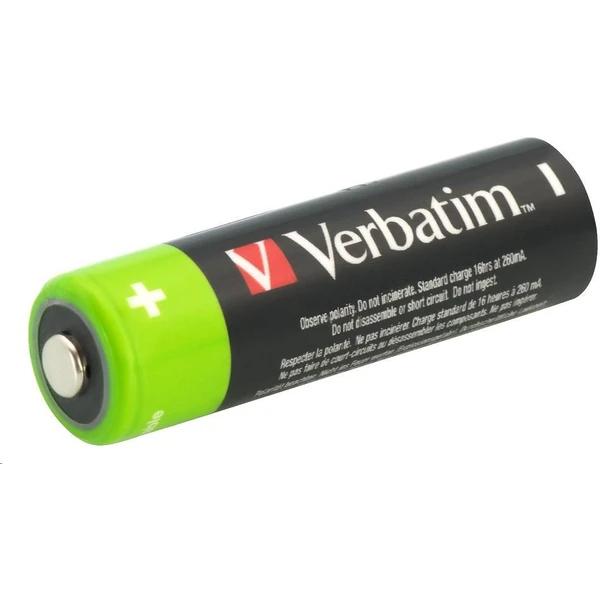 Verbatim AA Premium nabíjacia batéria 2600 mAh (4ks) - Batérie - Obrázok Y843000701