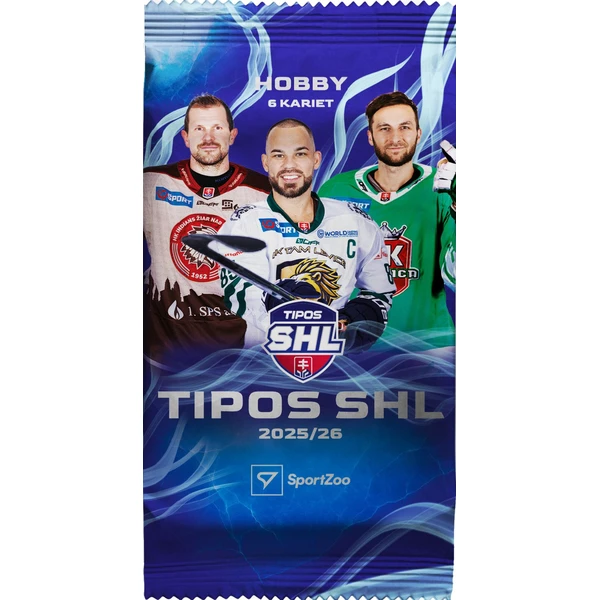 Hokejové karty SportZoo Tipos SHL 2025/26 Hobby Balíček - Hokejové karty - Hlavný obrázok