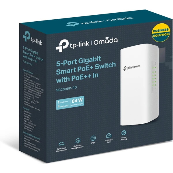 Prepínač TP-Link SG2005P-PD - Switche - Obrázok Y871000N01