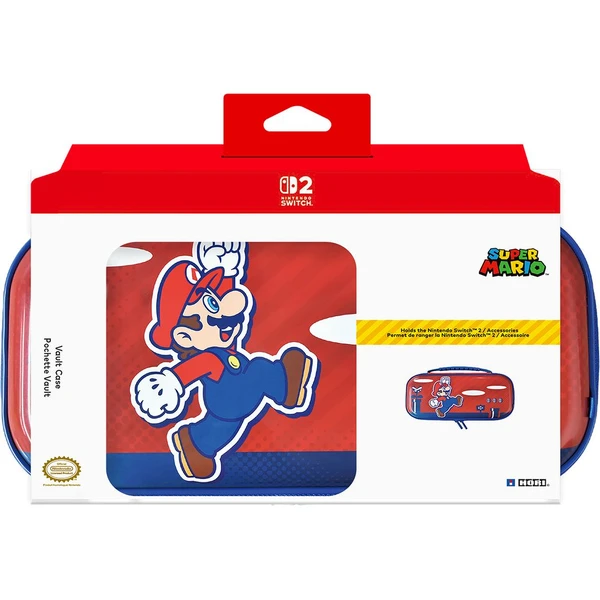 HORI púzdro Vault Case - Mario (NSW/NSW2/OLED) - Puzdra - Obrázok Y89S000K01