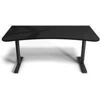 AROZZI herný stôl ARENA Gaming Desk Gunmetal Dark Grey - Stoly