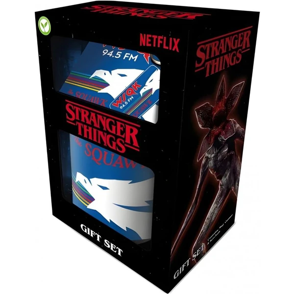 Darčekový set Stranger Things - WSQK (hrnček, podtáček a kľúčenka) - Darčekové sady - Hlavný obrázok
