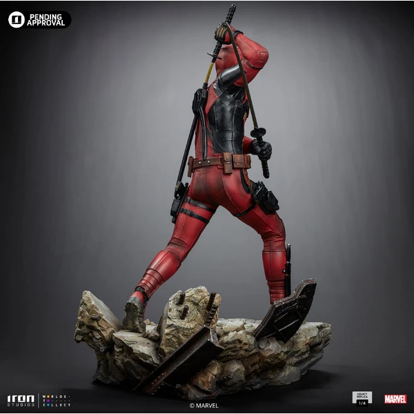 Socha Iron Studios Legacy Replica 1/4 Deadpool & Wolverine - Deadpool - Sochy a sošky - Obrázok Y8M7000J01