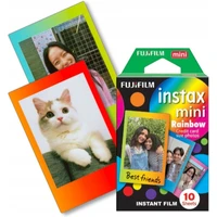 Fujifilm Instax mini film Rainbow (10 ks) - Filmy pre instantné fotoaparáty