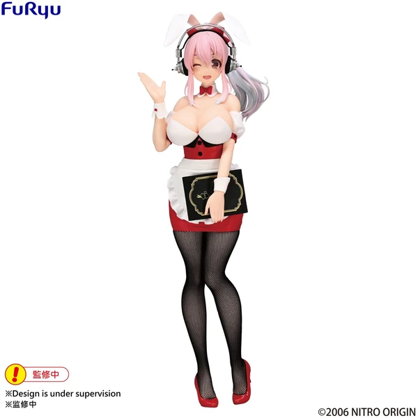 Soška Fury BiCute Bunnies: Super Sonico - Waitress Vesion 28 cm - Sochy a sošky - Obrázok Y8T9000O01
