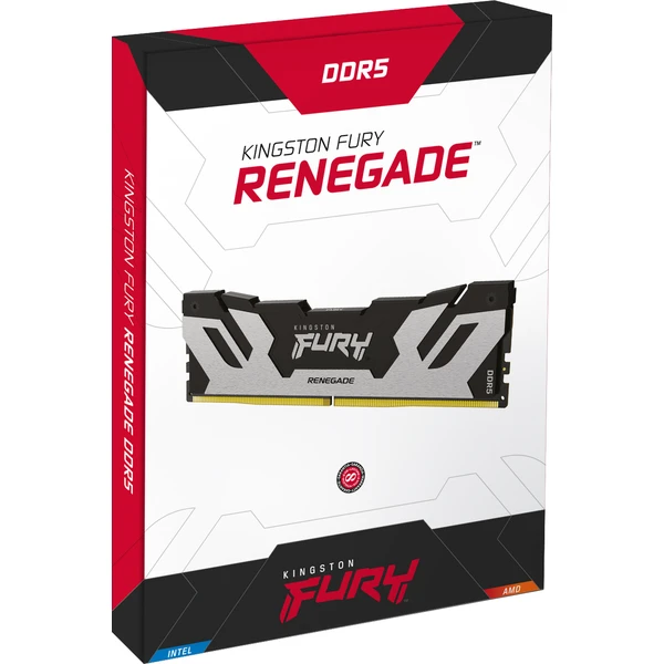 Kingston FURY Renegade Black DDR5 16GB 6400MT/s CL32 DIMM (1x16GB) XMP - Operačné pamäte - Obrázok Y8Y2700301