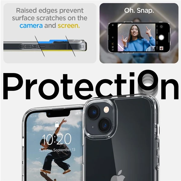 Spigen Ultra Hybrid kryt iPhone 14 číry - Puzdra - Obrázok Y92H300401
