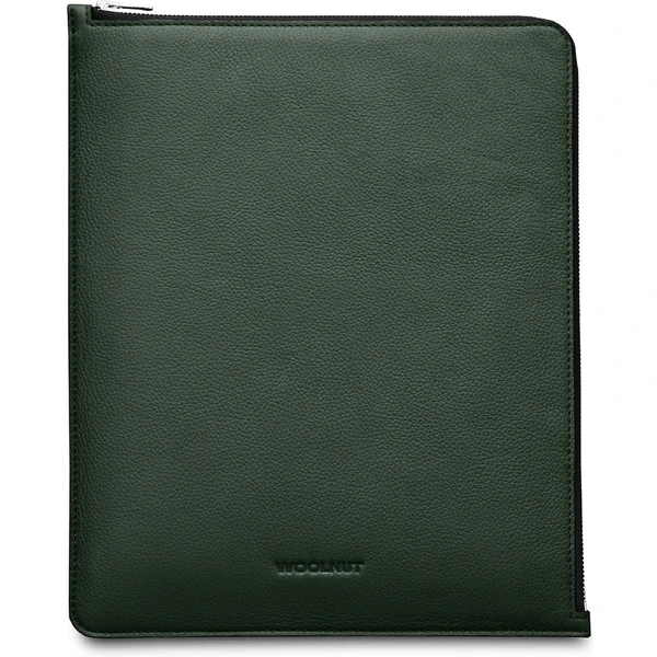 Woolnut kožené puzdro Folio iPad Pro 12,9"/iPad Pro 13"/iPad Air 13" tmavozelené - Puzdra - Obrázok Y9LR100501