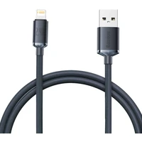 Baseus Crystal Shine Series kábel USB-A/Lightning (20W) 1,2m čierny - Káble