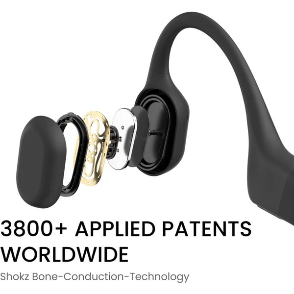 Shokz OpenRun Mini (USB-C) bezdrôtové slúchadlá čierna - Slúchadlá - Obrázok Y9TA000N01