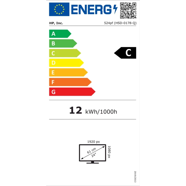 HP 524pf monitor 23,8" - Monitory - Obrázok Y9YG000N01