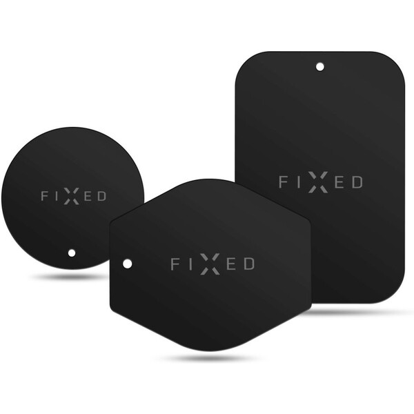 FIXED ICON Plates sada magnetických plieškov čierna