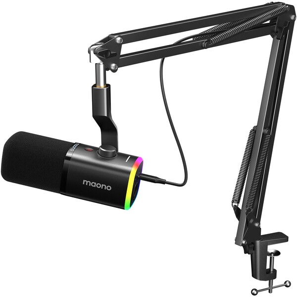 Maono PD100XS herný mikrofón čierny