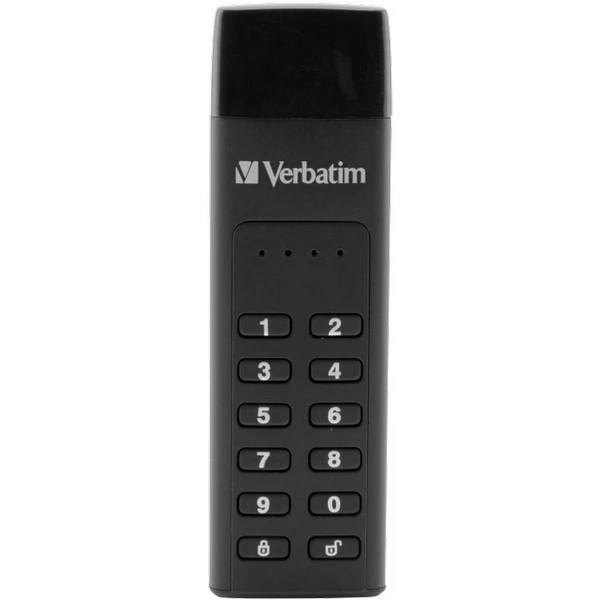 VERBATIM USB C 3.1 Drive 128 GB s klávesnicou - Flashdisky - Obrázok YA63000O01