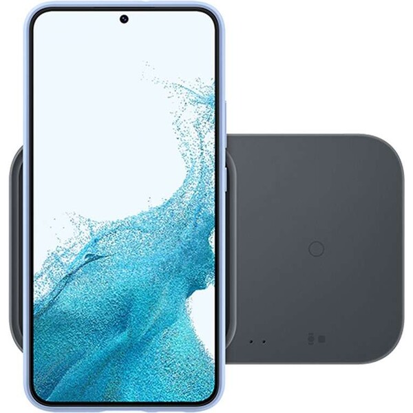 Samsung DUO bezdrôtová nabíjacia podložka s adaptérom 15W (EP-P5400TBE) čierna