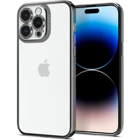 Spigen Optik Crystal kryt iPhone 14 Pro chróm/sivé - Puzdra