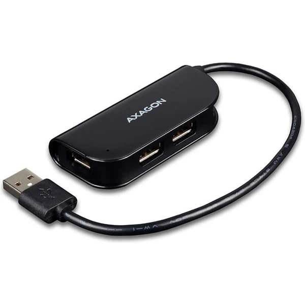 AXAGON HUEX4B 4x USB2.0 READY  - USB huby - Hlavný obrázok
