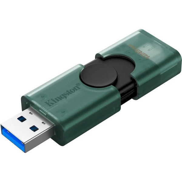 Kingston 128GB USB 3.2 Gen 1 DataTraveler Duo G2 - Flashdisky - Obrázok YA9J000K01