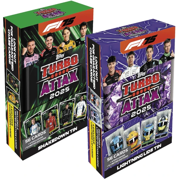 Topps Formula 1 2025 Turbo Attax - Mega Tin - Karty Formula 1 - Hlavný obrázok