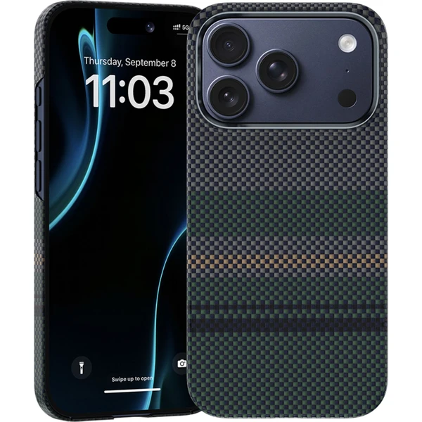 Benks ArmorAir 600D Kevlar MagSafe kryt iPhone 17 Pro Aurora - Puzdra - Hlavný obrázok
