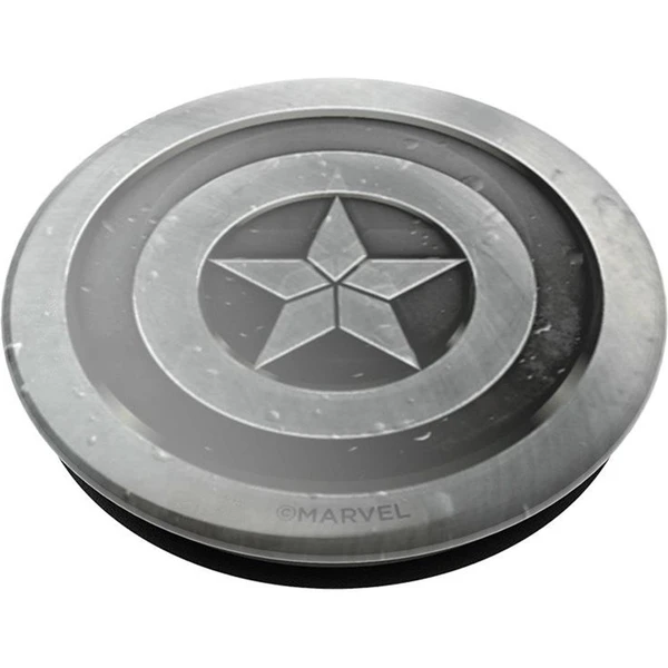 PopSockets PopGrip - Captain America Monochrome - Držiaky - Obrázok YAX5000O01