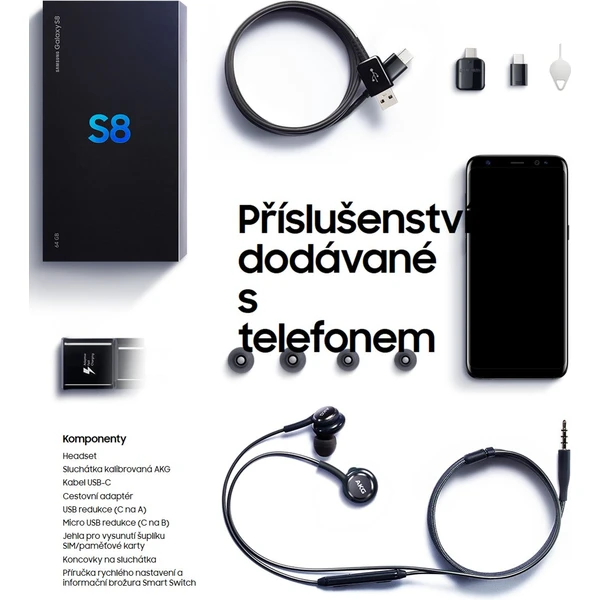 Samsung Galaxy S8 G950F 64GB LTE Single SIM - Mobilné telefóny - Obrázok YBVI000101