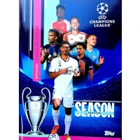 Futbalové samolepky Topps UEFA UCL - Album - Futbalové karty