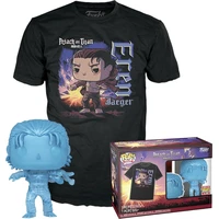Funko POP! & Tee: Attack on Titan S5 - Eren w/ Marks S - Darčekové sady