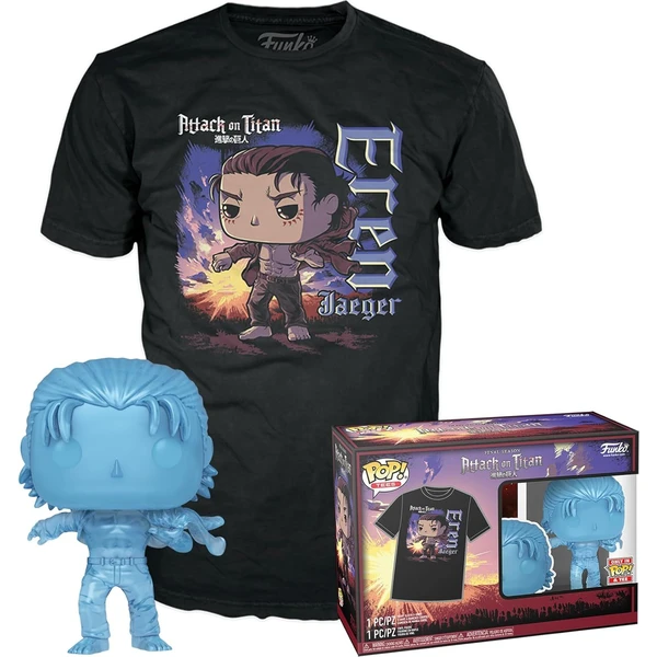 Funko POP! & Tee: Attack on Titan S5 - Eren w/ Marks S - Darčekové sady - Hlavný obrázok