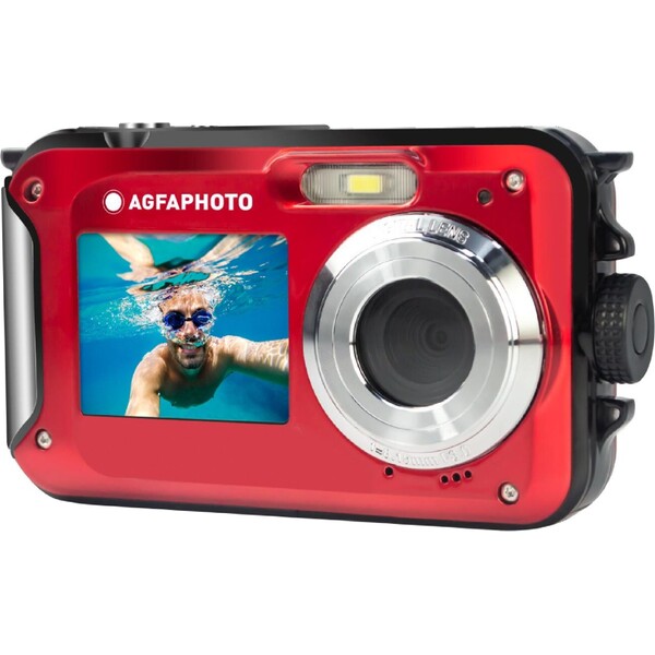 E-shop AgfaPhoto Realishot WP8000 digitálny fotoaparát červený