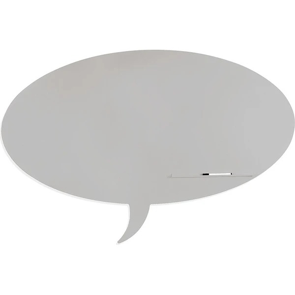 Rocada Skin Shape Talk 6441-7038 magnetická tabuľa achátová šedá RAL 7038 - Magnetické tabule - Hlavný obrázok