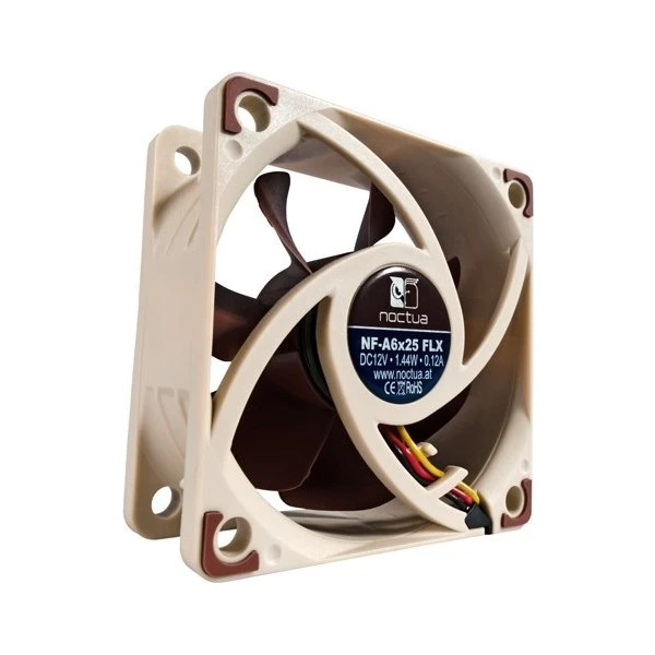 Noctua NF-A6x25 FLX - Ventilátory pre PC - Obrázok YCQR600301