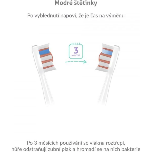 TrueLife SonicBrush UV Heads White Whiten 8 Pack - Zubné kefky - Obrázok YCTG300401