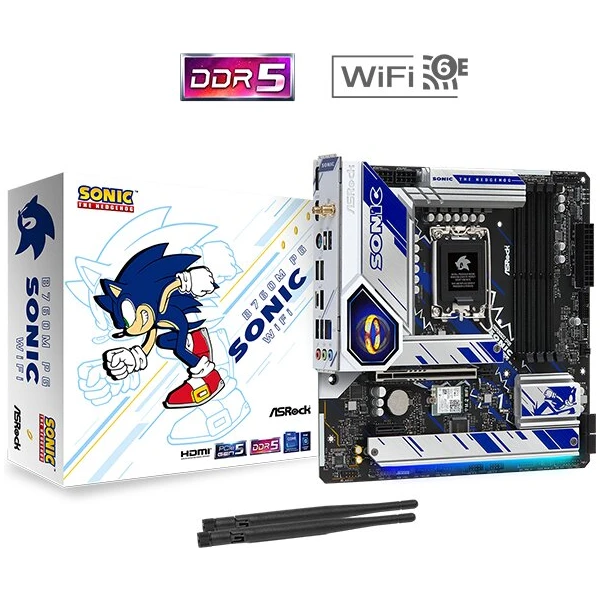 ASRock B760 PG SONIC WIFI Intel B760 - Základné dosky - Obrázok YD32000701