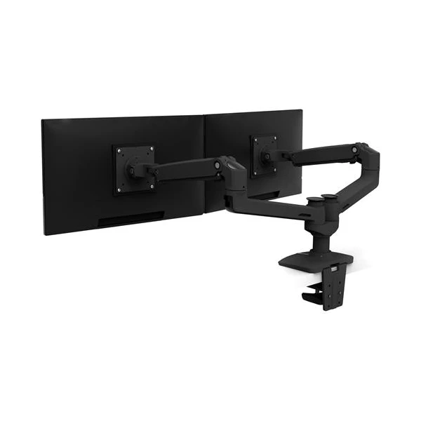 Ergotron LX Stolové ramená pre 2 monitory čierne 27' - Držiaky pre obrazovky - Obrázok YDMB100501