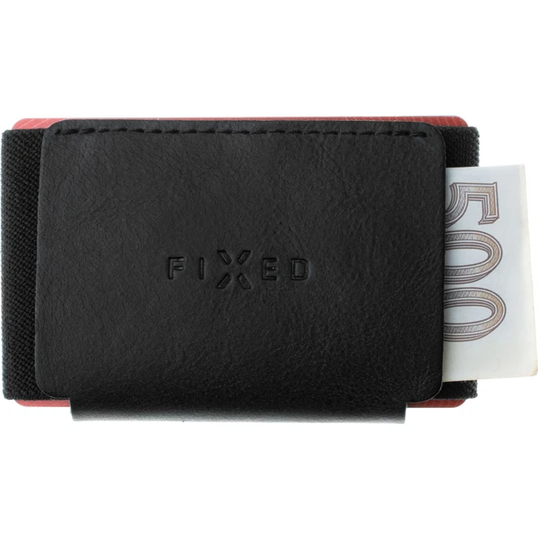 FIXED Tiny Wallet Kožená peňaženka z pravej talianskej kože Torcello čierna - Peňaženky - Obrázok YDN6000601