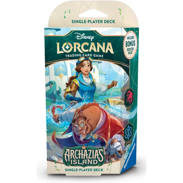 Disney Lorcana: Archazia's Island - Starter Deck jeden RUBY & SAPPHIRE BELLE & BEAST - Disney Lorcana TCG - Hlavný obrázok