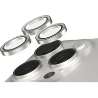 PanzerGlass® SAFE Camera Apple iPhone 16 Pro/15 Pro/16 Pro Max/15 Pro Max trblietavo strieborné HoOp - Ochranné fólie a sklo