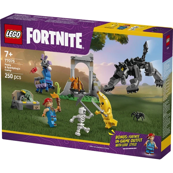 LEGO Fortnite 77075 Peely a Sparkplug a ich táborisko - LEGO - Obrázok YE5G000K01