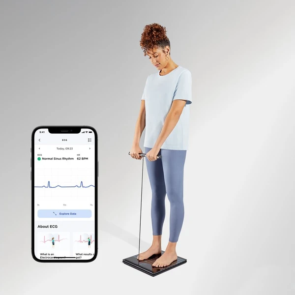 Withings Body Scan Connected Health Station - Black - Inteligentné váhy - Obrázok YEHP100501
