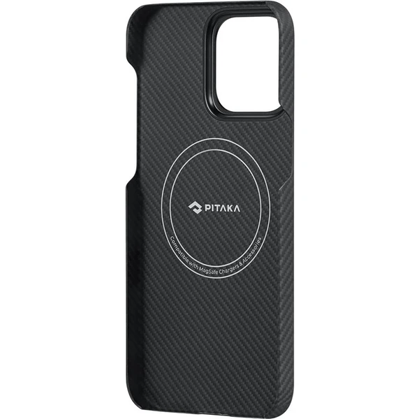 Pitaka MagEZ 4 600D kryt iPhone 15 Pro čierny/sivý - Puzdra - Obrázok YEL9000601