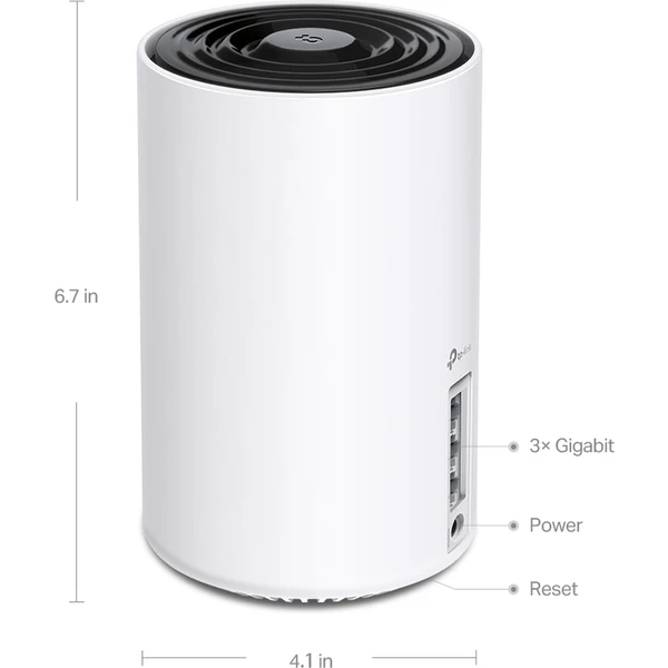 TP-Link Deco XE75 Mesh systém 1ks - Mesh systémy - Obrázok YEO8G00101